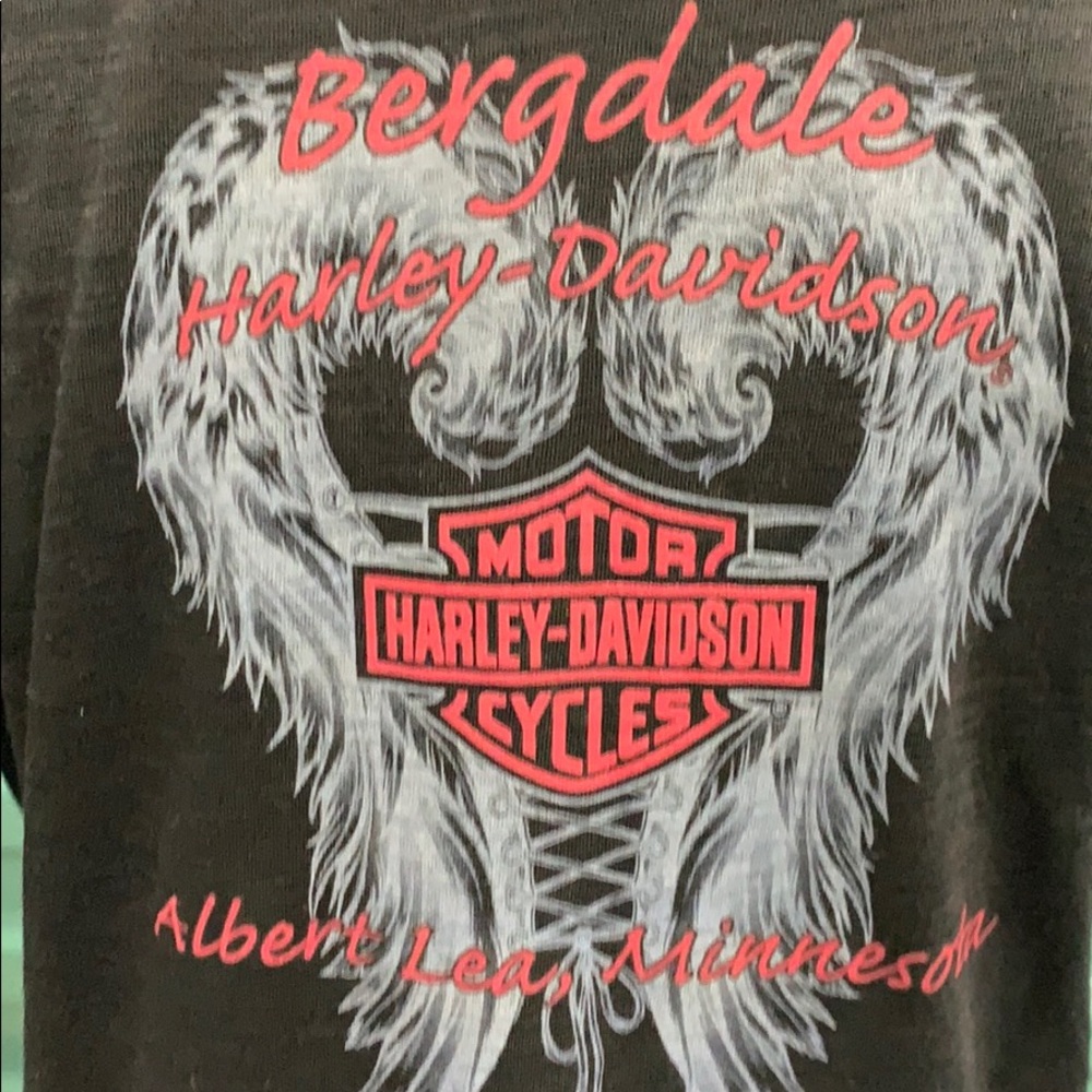 Harley Davidson vneck T-shirt - Picture 4 of 4